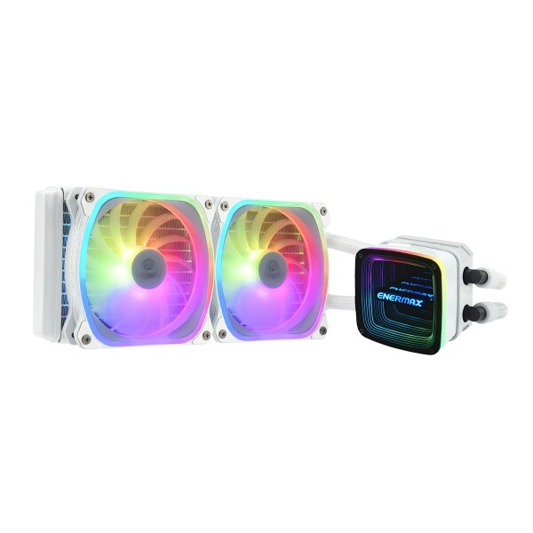 Enermax ELC-AQFA240-SQA-W - Liquid cooling kit - 12 cm - 79,8 cfm - Weiß