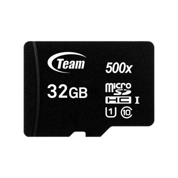 Team Group 32GB Micro SDHC - 32 GB - MicroSDHC - Klasse 10 - UHS-I - 80 MB/s - 15 MB/s