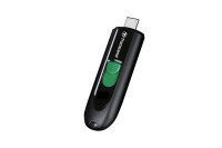 Transcend JetFlash 790C - 64 GB - USB Typ-C - 3.2 Gen 1 (3.1 Gen 1) - Schutzhülle - 4,9 g - Schwarz