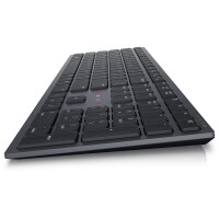 Dell KB900 - Volle Größe (100%) - Kabellos - RF Wireless + Bluetooth - Scherenschalter - QWERTZ - Graphit