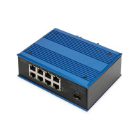 DIGITUS 8-Port 10/100/1000BASE-TX+1-Port 1000 SX...