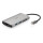 D-Link DUB-M810 - Kabelgebunden - USB 3.2 Gen 1 (3.1 Gen 1) Type-C - 100 W - IEEE 802.3 - IEEE 802.3ab - IEEE 802.3u - IEEE 802.3x - Silber - MicroSD (TransFlash) - SD - SDHC - SDXC