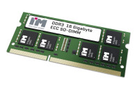 IM ECC DDR3-1600 SO-UD M SDRAM PFCOUE-1600CB0-16G-A8R - -...