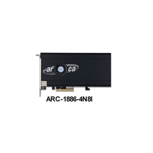 Areca Raid Controller ARC-1886-4N8I 4x M.2 und 8-Port Tri Mode 1x SFF 8654 PCIe 4.0 - Raid-Controller - Serial ATA