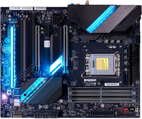 Supermicro Mainboard C9Z790-CGW ATX Sockel 1700 DDR5-only Single - Mainboard - Intel Sockel 1700 (Core i)