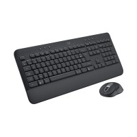 Logitech 920-010995 - Kabellos - Bluetooth - Membran Key Switch - AZERTY - Graphit - Maus enthalten