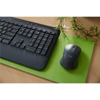 Logitech 920-010995 - Kabellos - Bluetooth - Membran Key Switch - AZERTY - Graphit - Maus enthalten