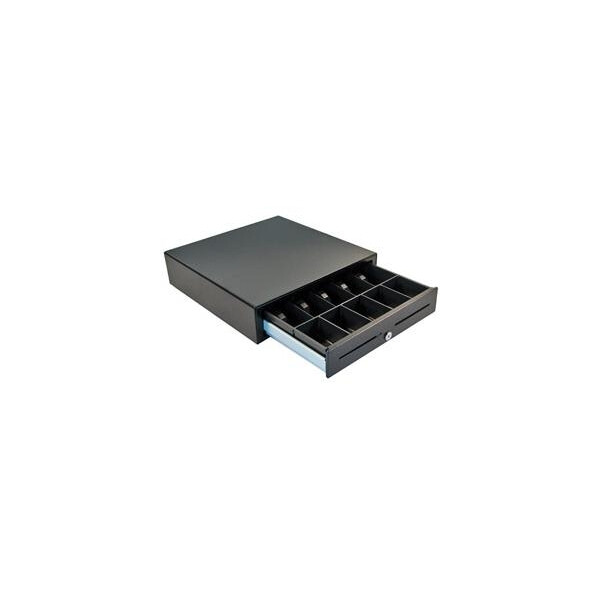 APG Cash Drawer 4000 Slide-Out - Elektronische Geldschublade - Stahl - Schwarz - 424 mm - 12 - 24 V - 457 mm