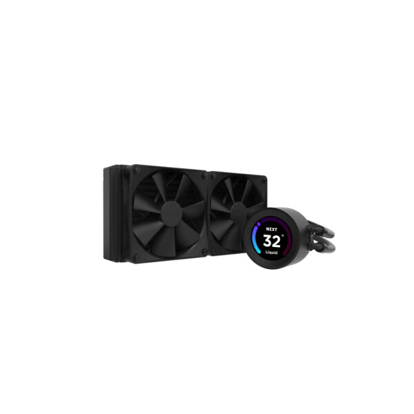 NZXT Kraken Elite 240 - All-in-One-Flüssigkeitskühler - 12 cm - 78,02 cfm - Schwarz