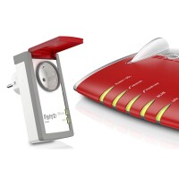 FRITZ! DECT 210 - Drinnen/Draußen - Weiß - IP44 - Strom - Spannung - kW - Digital - Kabellos