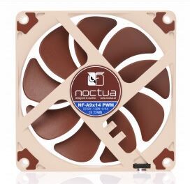 Noctua NF-A9x14 PWM - Ventilator - 9,2 cm - 500 RPM - 2200 RPM - 13,5 dB - 50,5 m³/h