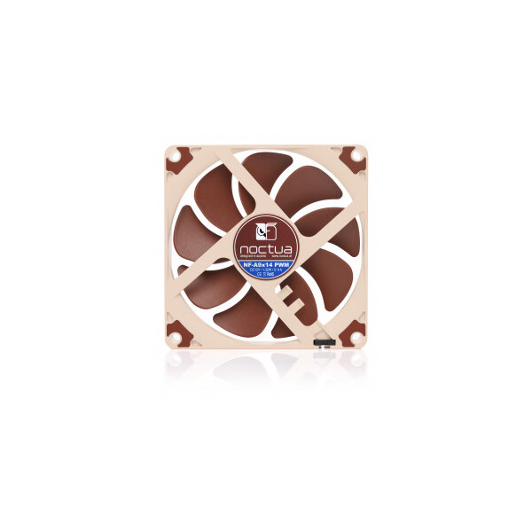 Noctua NF-A9x14 PWM - Ventilator - 9,2 cm - 500 RPM - 2200 RPM - 13,5 dB - 50,5 m³/h