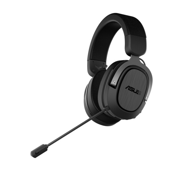 ASUS TUF Gaming H3 Wireless - Kopfhörer - Kopfband - Gaming - Grau - Binaural - Drehregler