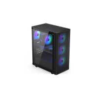 ENDORFY Ventum 200 ARGB - Full Tower - PC - Schwarz - ATX - micro ATX - Mini-ITX - Glas - Metall - Gaming