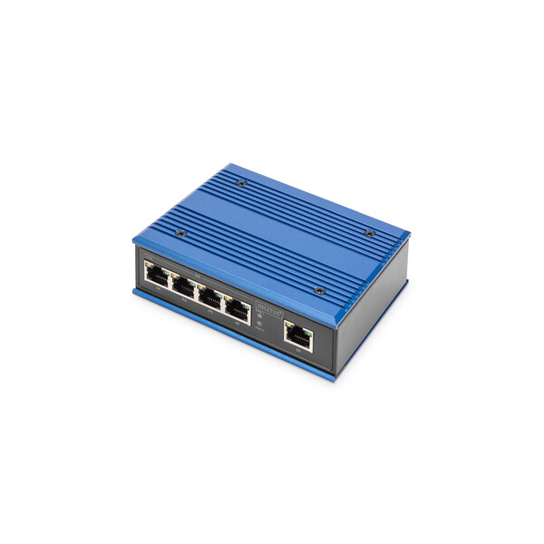 DIGITUS Industrial 5-Port Gigabit Switch, Unmanaged