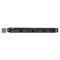 QNAP TS-435XEU - NAS - Rack (1U) - Marvell - CN9131 - Schwarz - Grau