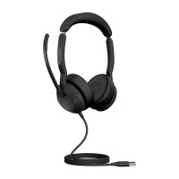 Jabra Evolve2 50 - Verkabelt & Kabellos - Büro/Callcenter - 20 - 20000 Hz - 148,9 g - Kopfhörer - Schwarz
