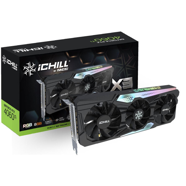 Inno3D VGA Inno3D RTX4060TI 8GB iChill X3