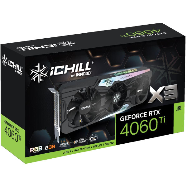 Inno3D VGA Inno3D RTX4060TI 8GB iChill X3