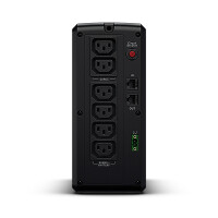 CyberPower Systems CyberPower UT1200EG Line-Interactive USV 1200VA/700W LED - AVR - USB (HID) - Kontaktschnittstelle - Ausgang (5) IEC - Line-Interaktiv - 1,2 kVA - 700 W - Sine - 165 V - 290 V