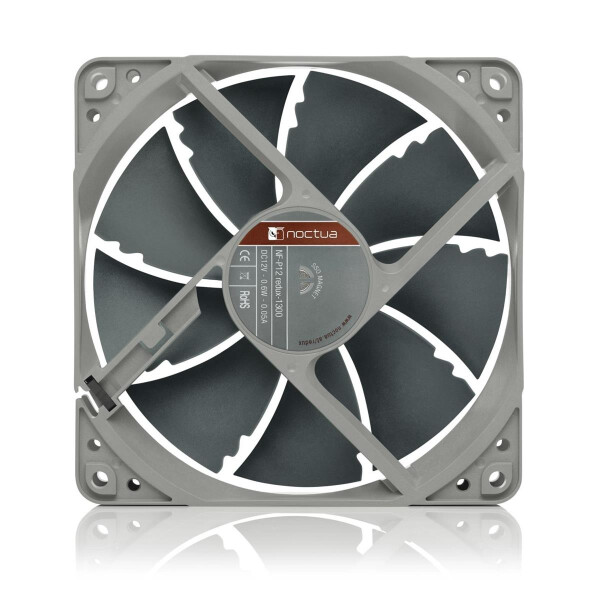 Noctua NF-P12 REDUX-1300 - Ventilator - 12 cm - 1300 RPM - 19,8 dB - 92,3 m³/h - Schwarz