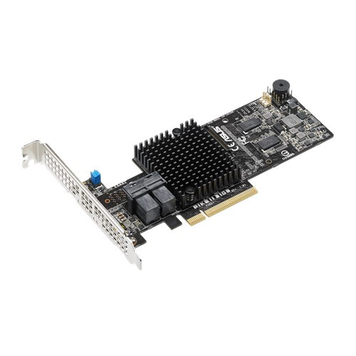ASUS PIKE II 3108-8I/16PD/2G - SAS - Serial ATA III - PCI Express x8 - 0 - 1 - 5 - 6 - 10 - 50 - 60 - 12 Gbit/s - 2000 MB - DDR3
