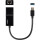 Belkin USB 3.0 / Gigabit Ethernet - Verkabelt - USB - Ethernet - Schwarz