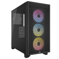 Corsair 3000D RGB Tempered Glass Mid-Tower Black