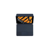 Logitech Rugged Combo 3 Touch - QWERTZ - Deutsch - Trackpad - 1,8 cm - 1,2 mm - Apple