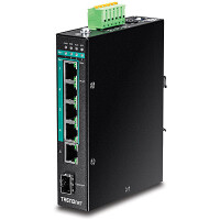 TRENDnet TI-PG541 - Unmanaged - L2 - Gigabit Ethernet...