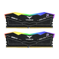 Team Group DIMM 48 GB DDR5-7600 2x 24 Dual-Kit schwarz FF3D548G7600HC36EDC01 Delta RGB - 48 GB - DDR5