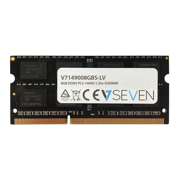 V7 8GB DDR3 PC3-14900 - 1866mhz SO DIMM Notebook Arbeitsspeicher Modul - V7149008GBS-LV Speichermodul