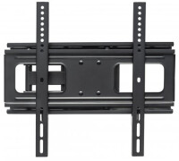 IC Intracom Universal TV-Wandhalterung - neig- und schwenkbar - Ein Arm - geeignet für Flachbildschirme und Curved Displays von 32" bis 55"* und bis zu 50 kg - 50 kg - 81,3 cm (32") - 139,7 cm (55") - 200 x 200 mm - 400 x 400 mm - Schwarz