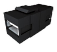 Bachmann 1x USB 3.0 A / A Keystone - Schwarz - USB 3.0 A...