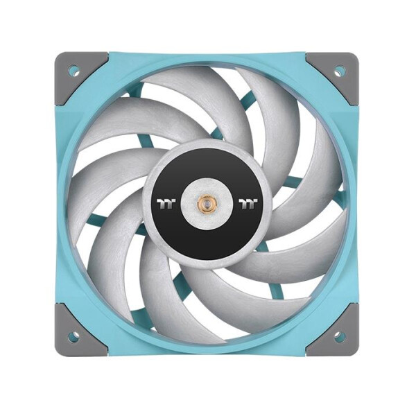 Thermaltake Toughfan 12 Turquoise High Static Pressure Radiator Fan - Ventilator - 12 cm - 500 RPM - 2000 RPM - 58,35 cfm - Blau