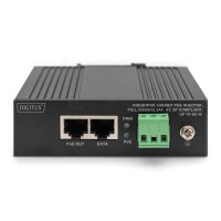 DIGITUS Gigabit EthernetPoE Injektor, Industriell