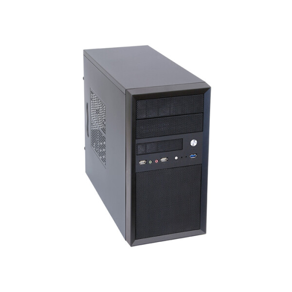 Chieftec CT-01B-350GPB - Mini Tower - PC - Schwarz - micro ATX - SECC - 14 cm