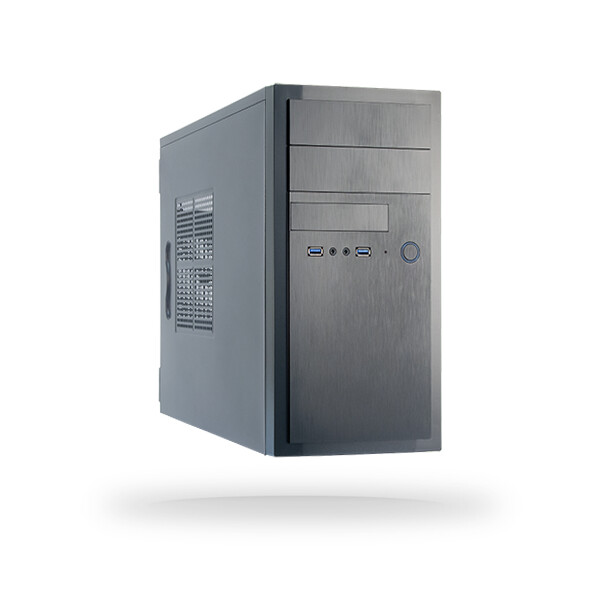 Chieftec Mesh Series LCX-01BL-BL-B - Midi/Minitower Micro/Mini/Flex-ATX 5,25 " - PC-/Server Netzteil Kühler, Lüfter - USB 3.0