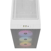 Corsair 3000D RGB Tempered Glass Mid-Tower White