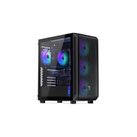 ENDORFY Arx 500 ARGB - PC - Schwarz - ATX - ITX - micro ATX - Gehärtetes Glas - Gaming - Taschenlüfter