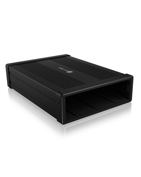 ICY BOX IB-525-U3 - 13,3 cm (5.25") - SATA III - 5 Gbit/s - 3.2 Gen 1 (3.1 Gen 1) - USB Typ-C - Schwarz