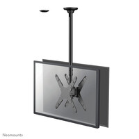 Neomounts FPMA-C340DBLACK Doppel Monitor-/TV-Deckenhalterung 32-75" - H 106-156 cm - 81,3 cm (32") - 190,5 cm (75") - 100 x 100 mm - 400 x 400 mm - Höhenverstellung - Schwarz