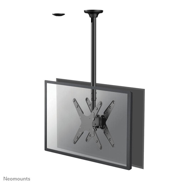 Neomounts by Newstar TV/Monitor Deckenhalterung - 50 kg - 81,3 cm (32 Zoll) - 190,5 cm (75 Zoll) - 400 x 400 mm - Höhenverstellung - Schwarz