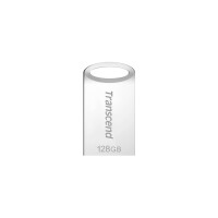 Transcend JetFlash 710S 64GB - 64 GB - USB Typ-A - 3.2 Gen 1 (3.1 Gen 1) - Ohne Deckel - 3,3 g - Silber