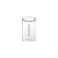 Transcend JetFlash 710S 64GB - 64 GB - USB Typ-A - 3.2 Gen 1 (3.1 Gen 1) - Ohne Deckel - 3,3 g - Silber