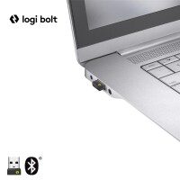 Logitech Signature M650 L for Business - rechts - Optisch - Bluetooth - 4000 DPI - Graphit