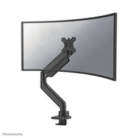 Neomounts DS70PLUS-450BL1 Monitorarm 17-49" - Gasfeder - Topfix - 180°-Stopp - Klemme/Durchführung - 18 kg - 43,2 cm (17") - 124,5 cm (49") - 100 x 100 mm - Schwarz
