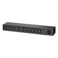 APC Basic Rack PDU AP6020A - Stromverteilungseinheit ( Rack-montierbar ) - Wechselstrom 100-240 V