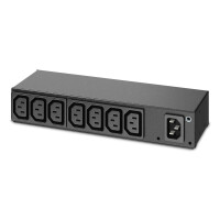 APC AP6015A - Standard - 0U/1U - Horizontal/Vertical - Schwarz - 8 AC-Ausgänge - C13-Koppler