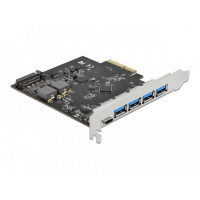 Delock 89026 - PCIe - USB 3.2 Gen 2 (3.1 Gen 2) - SATA...